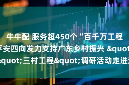 牛牛配 服务超450个“百千万工程”项目，中国平安四向发力支持广东乡村振兴 "三村工程"调研活动走进潮州汕头