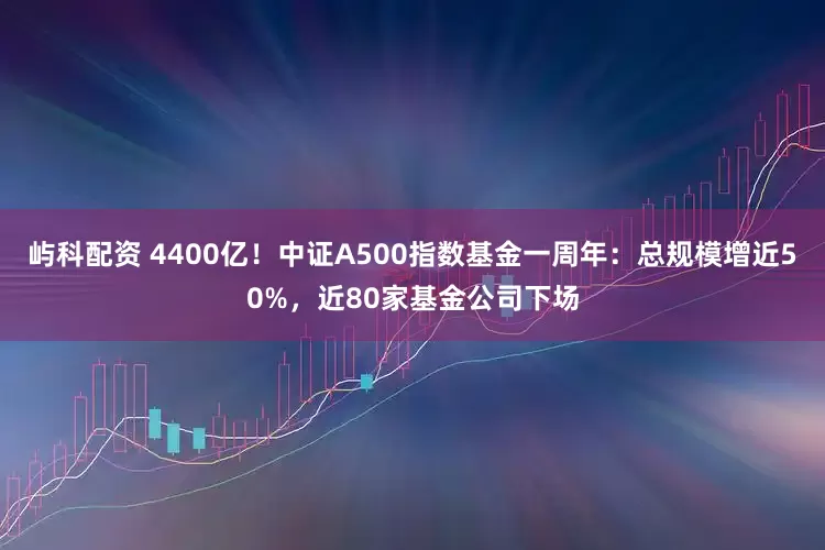 屿科配资 4400亿！中证A500指数基金一周年：总规模增近50%，近80家基金公司下场