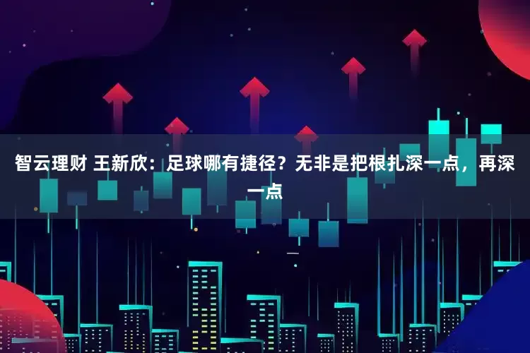 智云理财 王新欣：足球哪有捷径？无非是把根扎深一点，再深一点